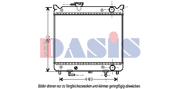 AKS DASIS Radiators, Motora dzesēšanas sistēma 320022N